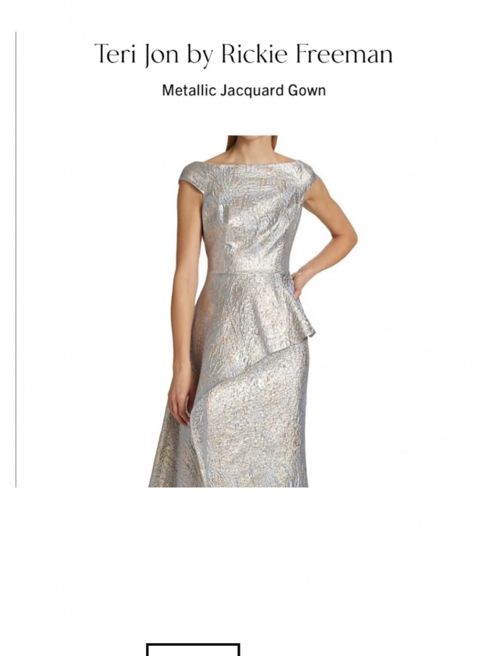 Teri Jon Gown